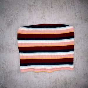 Hollister multi colored tube top